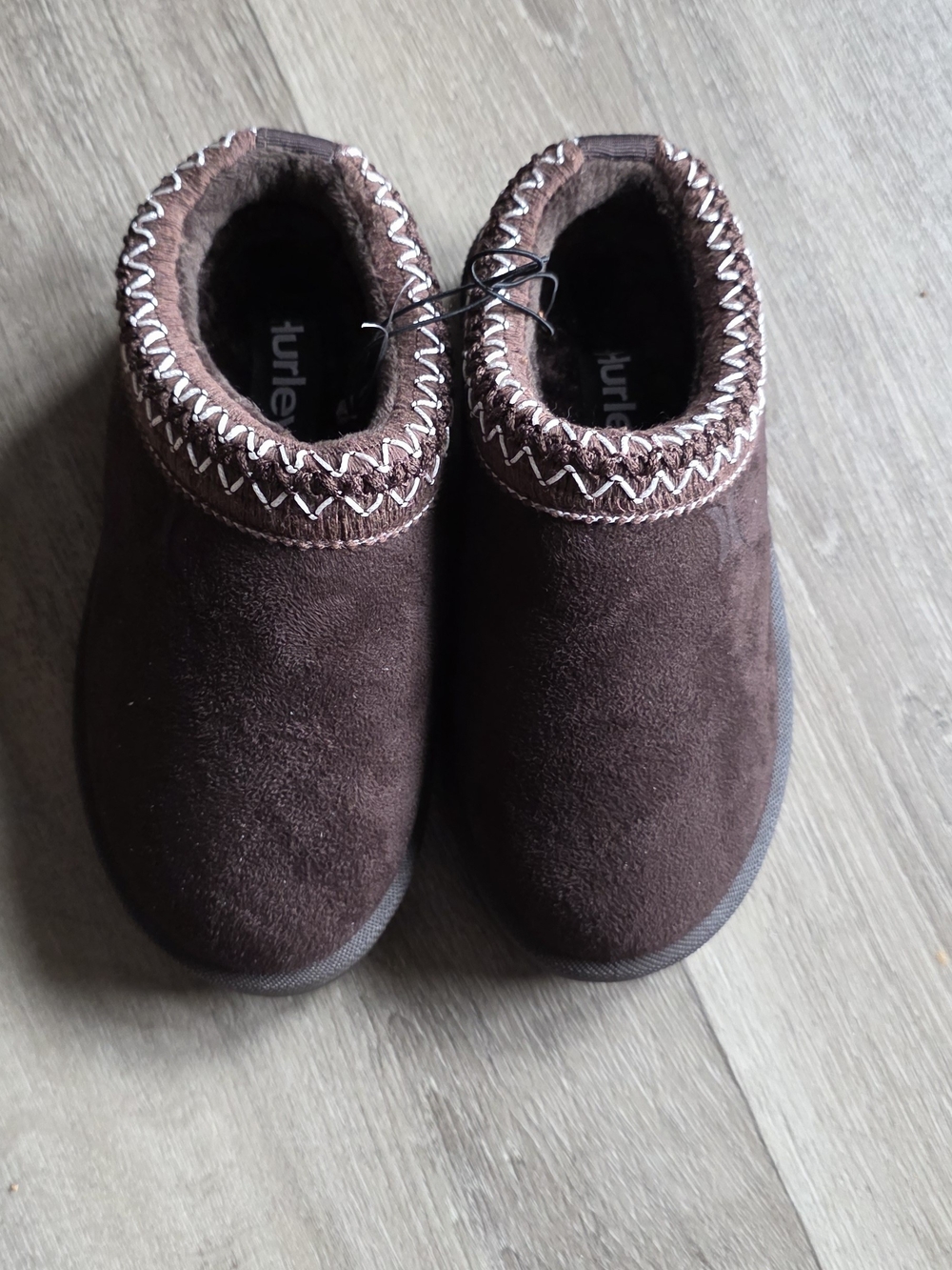 Hurley Brown Kids Slip-On Slippers